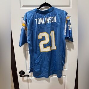 LaDainian Tomlinson #21 San Diego Chargers Reebok On Field Jersey YOUTH NFL